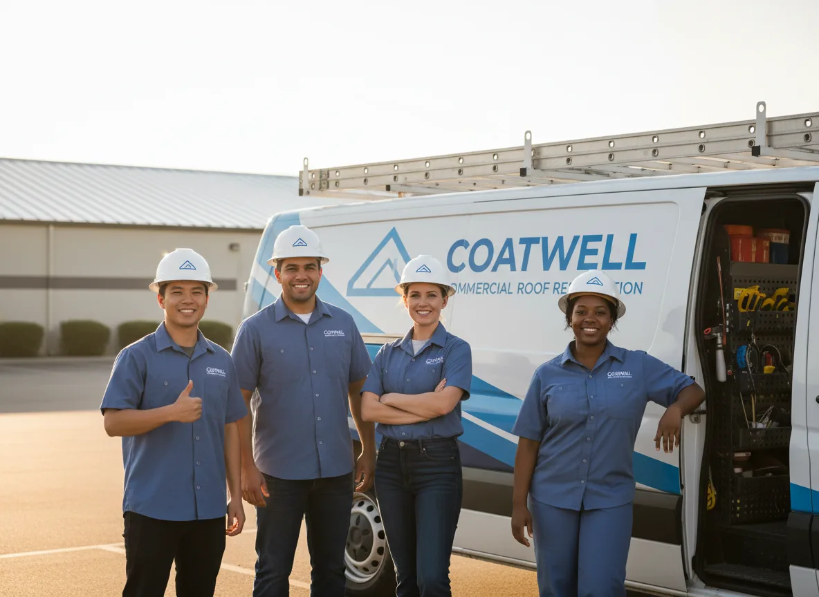 Commercial roof coating company in Atwater, CA